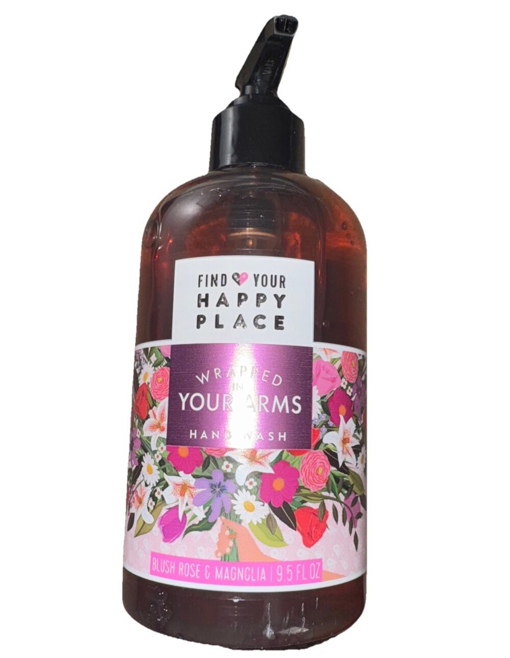 FIND YOUR HAPPY PLACE Wrapped in Your Arms Blush Rose Hand Wash 9.5 OZ